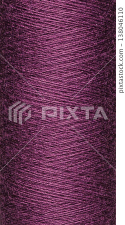 macro texture of a skein of pink sewing thread macro texture of a skein of pink sewing thread 138046110