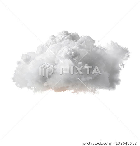 Cloud With Sunlight Appearing From Behind in the Sky During the Day 138046518