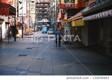 【新世界】大阪老城區的景色 138046663