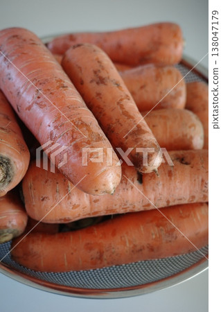 very fresh organic carrots bunch very fresh organic carrots bunch 138047179
