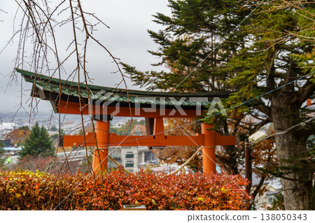 autumn time near Tokyo in japan 138050343