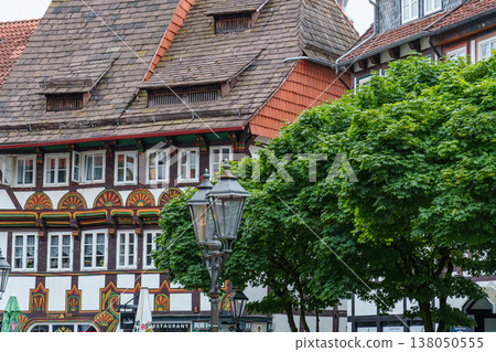the old truss city of Einbeck in germany the old truss city of Einbeck in germany 138050555