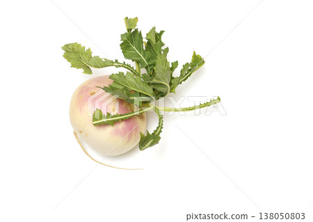 Turnip on white background 138050803