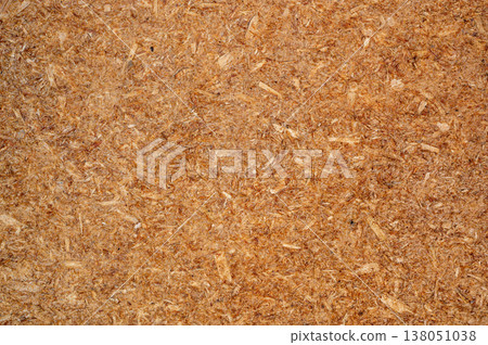 Oriented strand board texture with compressed wood chips, abstract natural background, construction material surface for design, building and industrial concept Oriented strand board texture with compressed wood chips, abstract natural background, construction material surface for design, building and industrial concept 138051038
