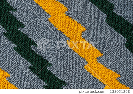 Colorful chevron stitches with lively hues Colorful chevron stitches with lively hues 138051268