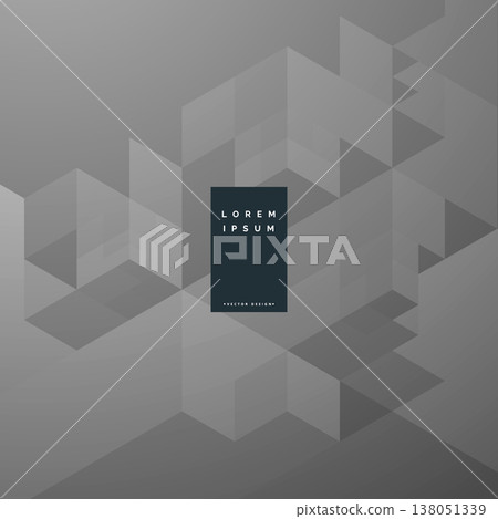 abstract dark vector geometric background-插圖素材 [138051339] - PIXTA圖庫