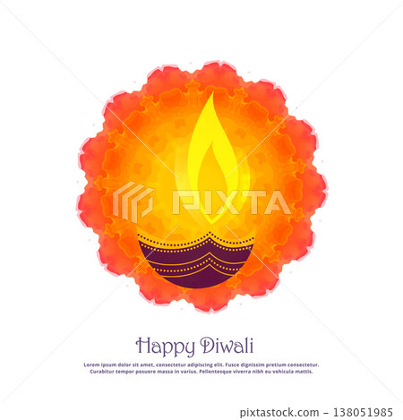 beautiful diwali festival greeting background beautiful diwali festival greeting background 138051985