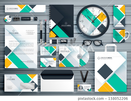 professional business stationery template vector design professional business stationery template vector design 138052206