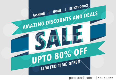 abstract sale poster vector design template abstract sale poster vector design template 138052266