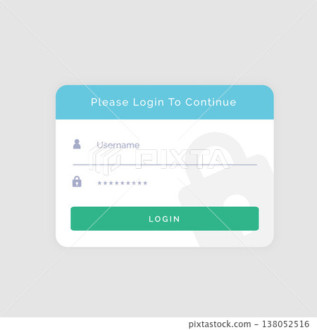white login template design for your website or app white login template design for your website or app 138052516