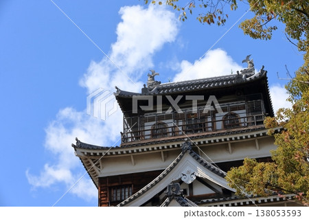 Hiroshima Castle, Main Tower, Exterior View 138053593