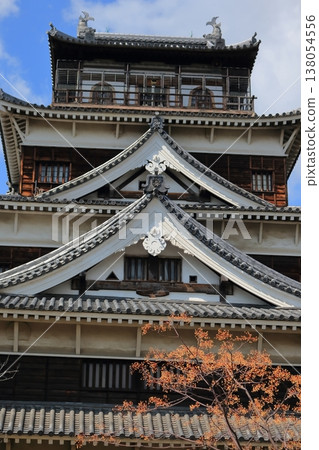 Hiroshima Castle, Main Tower, Exterior View 138054556