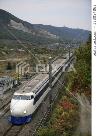 Shinkansen 0 Series train (first generation Shinkansen train) Shinkansen 0 Series train (first generation Shinkansen train) 138054862