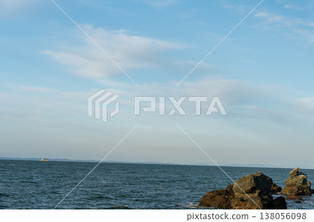 Rocks floating in the sea Rocks floating in the sea 138056098