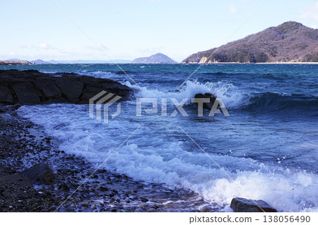 Rough sea Rough sea 138056490