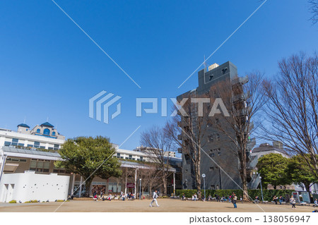 東京城市景觀：武藏堺站南口、堺南親愛廣場公園 138056947