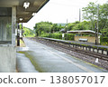 Platform at Fukushima-Imaichi Station on the Nichinan Line 138057017