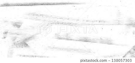 Horizontal distressed line texture. Black aged striped pattern background. Damaged scanned image concept wallpaper. Linear halftone photocopy scratches backdrop. Old worn paper effect print. Vector Horizontal distressed line texture. Black aged striped pattern background. Damaged scanned image concept wallpaper. Linear halftone photocopy scratches backdrop. Old worn paper effect print. Vector 138057303