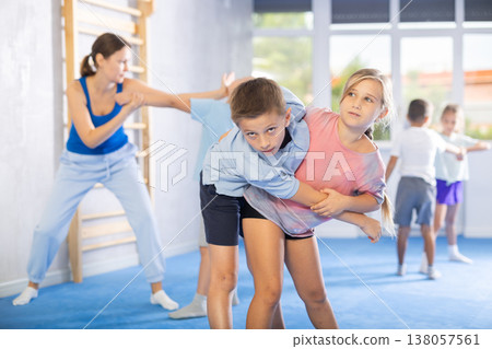 Young jiu jitsu students Young jiu jitsu students 138057561