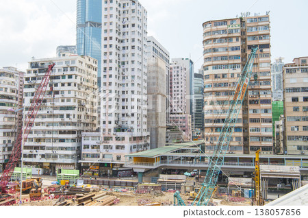 香港旺角街景 138057856
