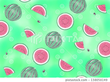 Watermelon pattern 138058149