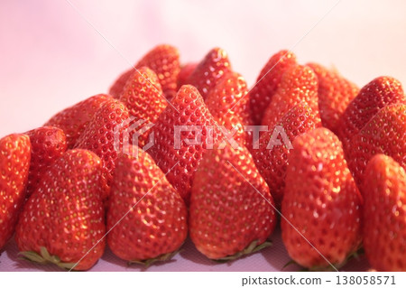 Crimson strawberries Crimson strawberries 138058571