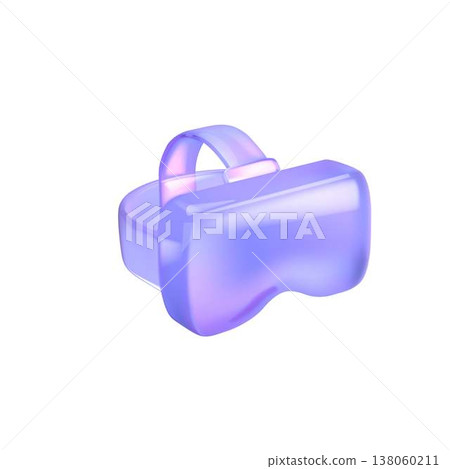 Minimalist Design of Virtual Reality Headset 138060211