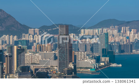 Bustling Hung Hom District Blending Waterfront and Urban Streets March 15 2026 Bustling Hung Hom District Blending Waterfront and Urban Streets March 15 2026 138061341