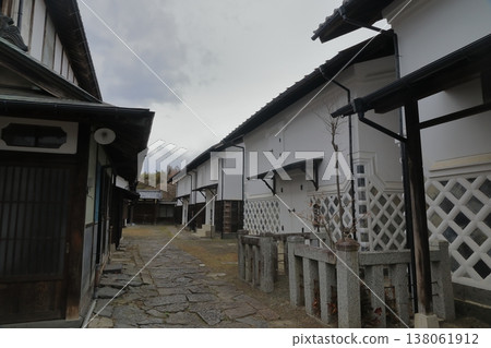 A landscape of storehouses lined up in the former Onuma family residence in Murata. A landscape of storehouses lined up in the former Onuma family residence in Murata. 138061912