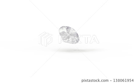 Diamond background white CG Diamond background white CG 138061954