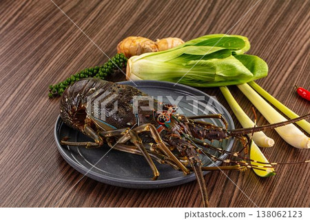 Raw fresh lobster for bowl Raw fresh lobster for bowl 138062123