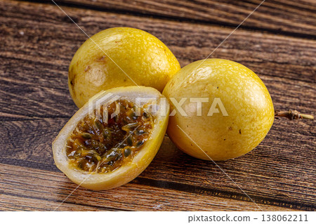 Sweet juicy tropical yellow Grinadilla 138062211