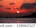 Golden Sunset over Songkhla Lake: Fish Cages and Mountain Silhouettes at Suan Pa Prem 138062327