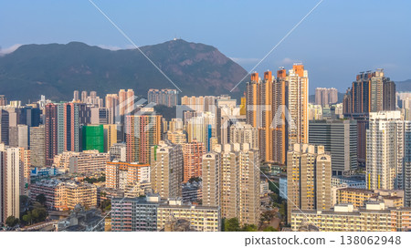 March 22 2026 a Wong Tai Sin District Skyline Hong Kong 138062948