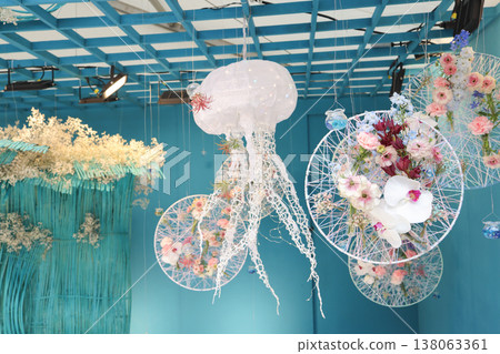 March 21 2026 the Vibrant Jellyfish Art Installation At Exhibition 138063361