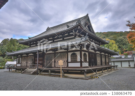Historic Shari-den Hall at Sennyu ji Temple Kyoto Nov 28 2025 Historic Shari-den Hall at Sennyu ji Temple Kyoto Nov 28 2025 138063470