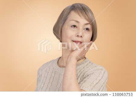 Hairstyles for senior women 138063753