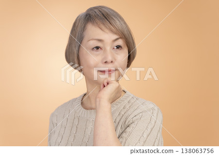 Hairstyles for senior women 138063756