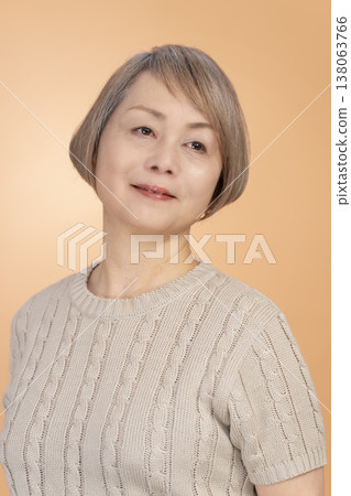 Hairstyles for senior women 138063766