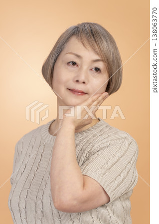 Hairstyles for senior women 138063770