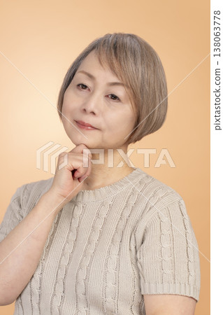 Hairstyles for senior women 138063778