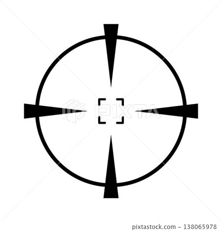 Cross hair icon vector design templates Cross hair icon vector design templates 138065978
