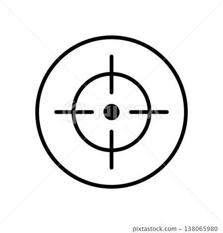 Cross hair icon vector design templates Cross hair icon vector design templates 138065980