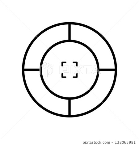 Cross hair icon vector design templates Cross hair icon vector design templates 138065981