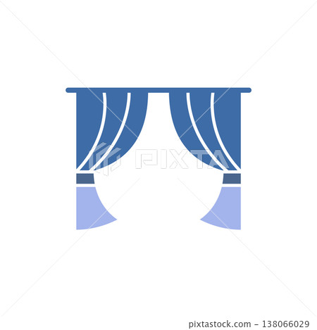 Curtain icon vector design templates simple and modern 138066029