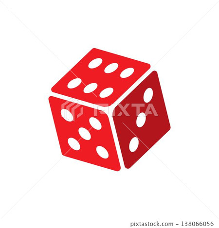 Dice icon vector design templates Dice icon vector design templates 138066056