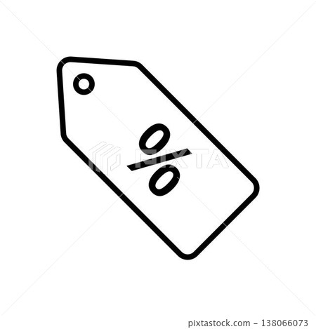 Discount icon vector design templates Discount icon vector design templates 138066073