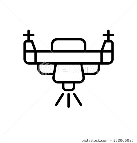 Drone icon vector design templates simple and modern Drone icon vector design templates simple and modern 138066085