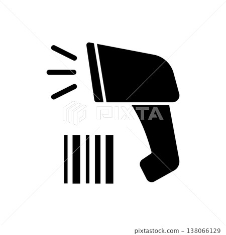 Bar code Scanner Icon vector illustration design templates simple and modern concept Bar code Scanner Icon vector illustration design templates simple and modern concept 138066129