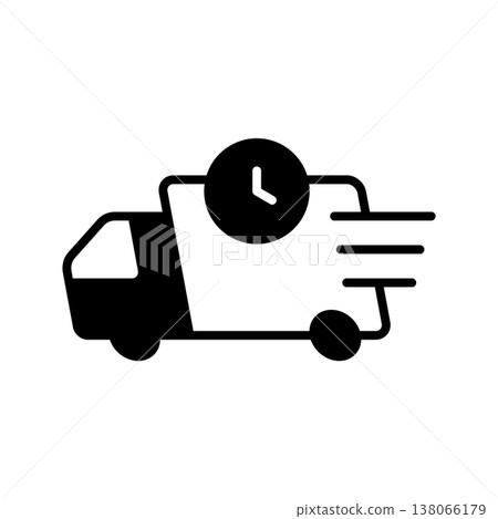 Fast Shipping icon vector design templates simple and modern 138066179